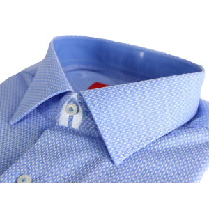 CAMICIA UOMO 100% COTONE LAVORAZIONE ARTIGIANALE MADE IN ITALY 39-46 REGULAR