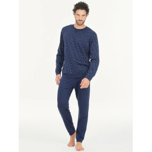 .PIGIAMA UOMO RAGNO 100% COTONE SERAFINO ART.U479N1