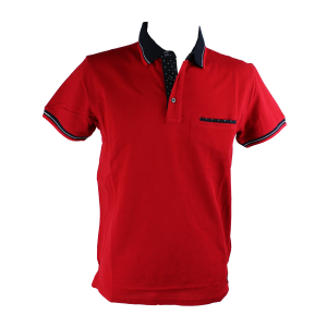 POLO UOMO CAMPAGNOLO MANICA CORTA CON TASCHINO 4 COLORI ART2K6957 