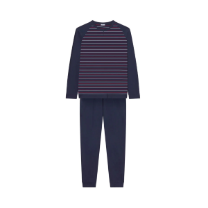 .PIGIAMA UOMO RAGNO 100% COTONE SERAFINO ART.U449N1