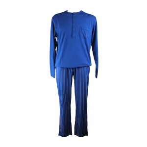 .PIGIAMA UOMO RAGNO SERAFINO MAGLINA DI PURO COTONE ART.U645N1