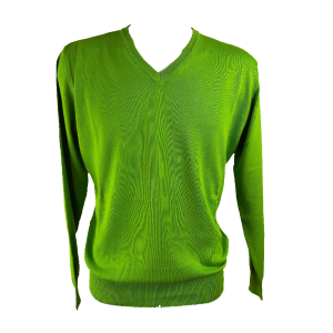 ..GOLF UOMO  PURO COTONE SCOLLO V MADE IN ITALY FINO ALLA TG.7XL