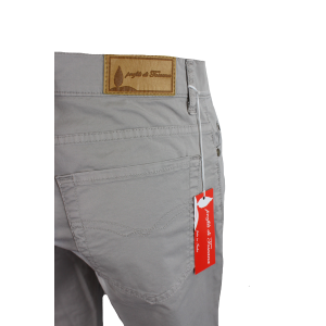.UOMO  PANTALONE  5 TASCHE MADE IN ITALY VITA REGOLARE GAMBA DRITTA COTONE ELASTICIZZATO LEGGERO  ART.PIOMBINO
