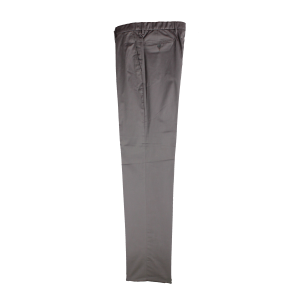 .UOMO PANTALONE CLASSICO COTONE ELASTICIZZATO TAGLIE COMODE VITA ALTA CINTOLO CON ELASTICO