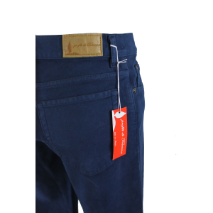 PANTALONE UOMO 5 TASCHE MADE IN ITALY VITA REGOLARE GAMBA DRITTA COTONE INVERNALE ELASTICIZZATO   ART.IESA