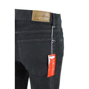 .PANTALONE UOMO 5 TASCHE MADE IN ITALY VITA REGOLARE GAMBA DRITTA COTONE INVERNALE ELASTICIZZATO   ART.IESA