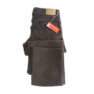 PANTALONE UOMO 5 TASCHE MADE IN ITALY VITA REGOLARE GAMBA DRITTA COTONE INVERNALE ELASTICIZZATO   ART.IESA