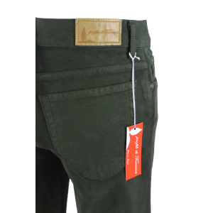 PANTALONE UOMO 5 TASCHE MADE IN ITALY VITA REGOLARE GAMBA DRITTA COTONE INVERNALE ELASTICIZZATO   ART.IESA