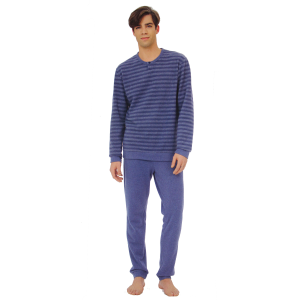 PIGIAMA UOMO RAGNO COTTON ECO PILE SERAFINO ART.U773N1