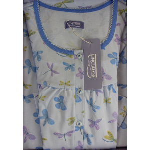 .CAMICIA NOTTE LINCLALOR 100% COTONE MAGLINA MANICA RAGLAN TAGLIE FORTI E CALIBRATE FINO TG.60 ART.74984
