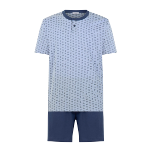 .PIGIAMA UOMO RAGNO CORTO SERAFINO PURO COTONE ART.u803nd-a25f