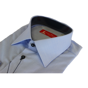 CAMICIA UOMO 100% COTONE LAVORAZIONE ARTIGIANALE MADE IN ITALY 39-46 ART.24306