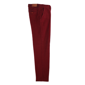 PANTALONE UOMO CHINO MADE IN ITALY VITA REGOLARE GAMBA DRITTA COTONE INVERNALE ELASTICIZZATO  ART.BARONTOLI