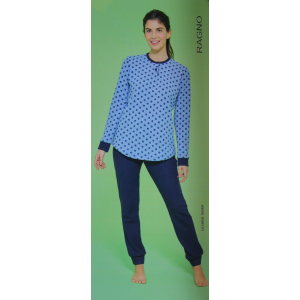 .PIGIAMA DONNA RAGNO COTTON ECOPILE ART.DO46N1
