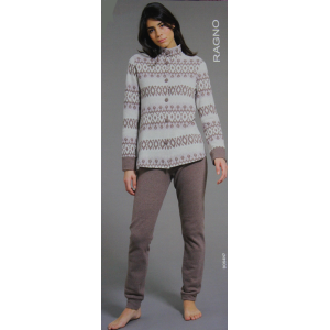 .PIGIAMA DONNA RAGNO COTTON ECOPILE ART.DO54N7