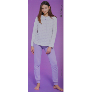 .PIGIAMA DONNA RAGNO COTTON ECOPILE ART.DO48N1