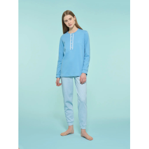 .PIGIAMA DONNA RAGNO  A SERAFINO di CALDO COTONE  ART.DO03N1