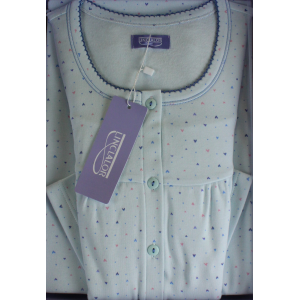 CAMICIA NOTTE LINCLALOR ART.92065 CALDO COTONE 100% COTONE MAGLINA TAGLIE FORTI E MANICA RAGLAN FINO ALLA TG.60 