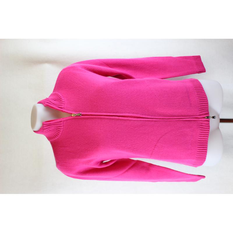 GIACCA DONNA ZIP TASCHE MADE IN ITALY MISTO LANA VISCOSA E CASHMERE ART.40050