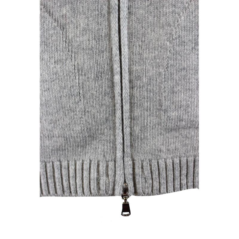 GIACCA DONNA ZIP TASCHE MADE IN ITALY MISTO LANA VISCOSA E CASHMERE ART.40050