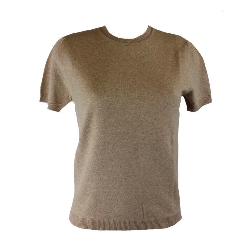 .TWIN SET DONNA GIACCA COREANA E MAGLIA MANICA CORTA MISTO LANA VISCOSA CASHMERE MADE IN ITALY ART.10075