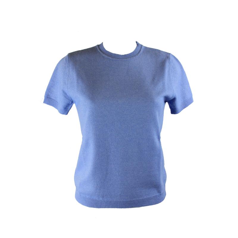 .TWIN SET DONNA GIACCA COREANA E MAGLIA MANICA CORTA MISTO LANA VISCOSA CASHMERE MADE IN ITALY ART.10075