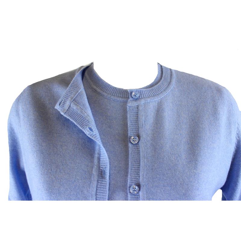 .TWIN SET DONNA GIACCA COREANA E MAGLIA MANICA CORTA MISTO LANA VISCOSA CASHMERE MADE IN ITALY ART.10075