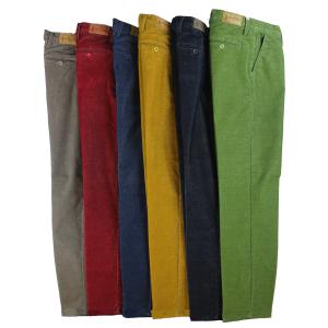 PANTALONE UOMO CHINO MADE IN ITALY VITA REGOLARE GAMBA DRITTA COSTINA EFFETTO VELLUTINO INVERNALE ELASTICIZZATO ART.CORTONA
