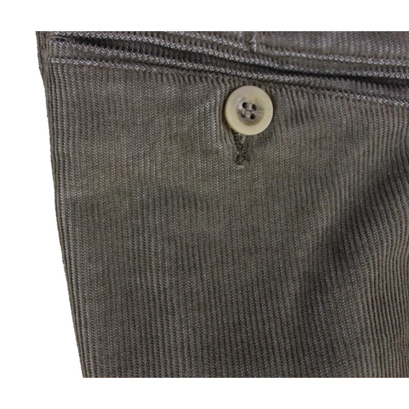 .PANTALONE UOMO CHINO MADE IN ITALY VITA REGOLARE GAMBA DRITTA COSTINA EFFETTO VELLUTINO INVERNALE ELASTICIZZATO ART.CORTONA