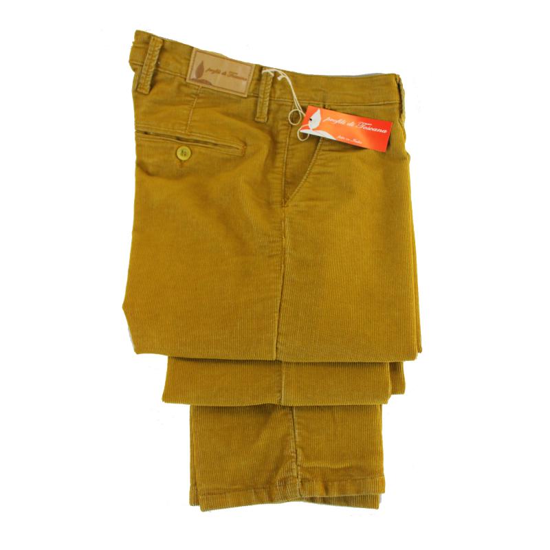.PANTALONE UOMO CHINO MADE IN ITALY VITA REGOLARE GAMBA DRITTA COSTINA EFFETTO VELLUTINO INVERNALE ELASTICIZZATO ART.CORTONA
