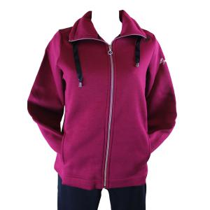 TUTA DONNA CAMPAGNOLO FELPATA APERTA CERNIERA CON TASCHE PALESTRA SPORT GINNASTICA ART.8Q76461 CIPOLLA
