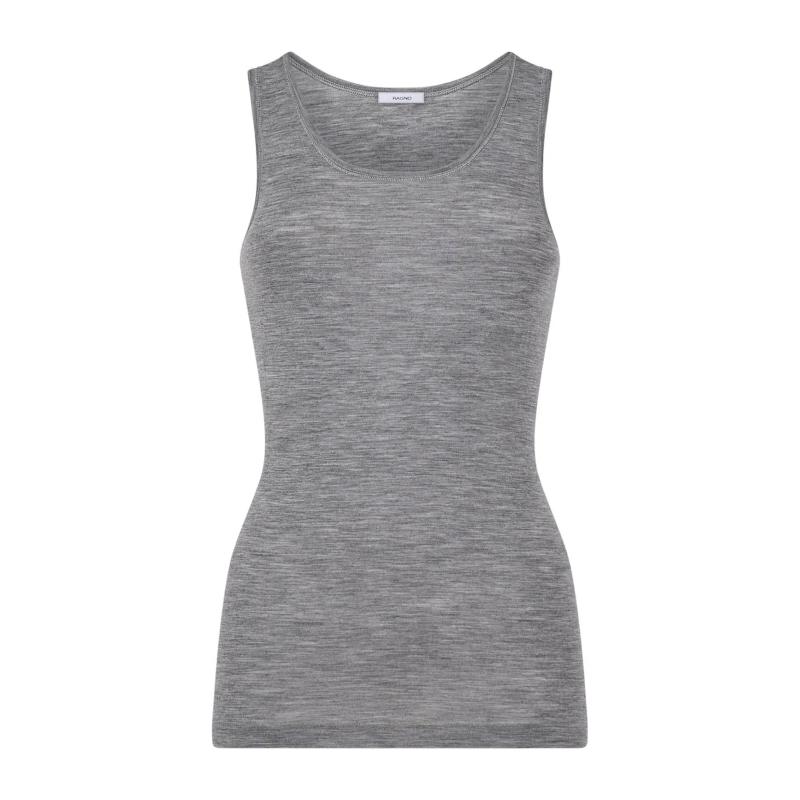 MAGLIA DONNA RAGNO SPALLA LARGA PURA LANA WONDERWOOL CANOTTA CALDA E LEGGERISSIMA