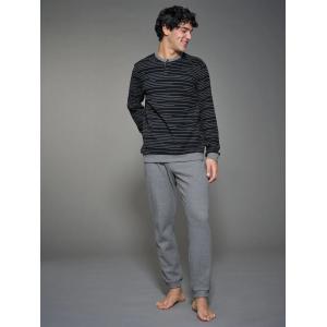PIGIAMA UOMO RAGNO COTTON ECO PILE SERAFINO ART.U870N1