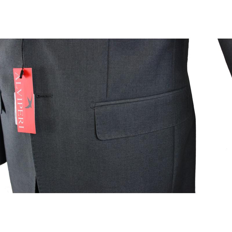 COMPLETO UOMO CLASSICO GIACCA PANTALONE VESTIBILITÀ COMODA TAGLIE FORTI FINO ALLA TG.66 ART.251