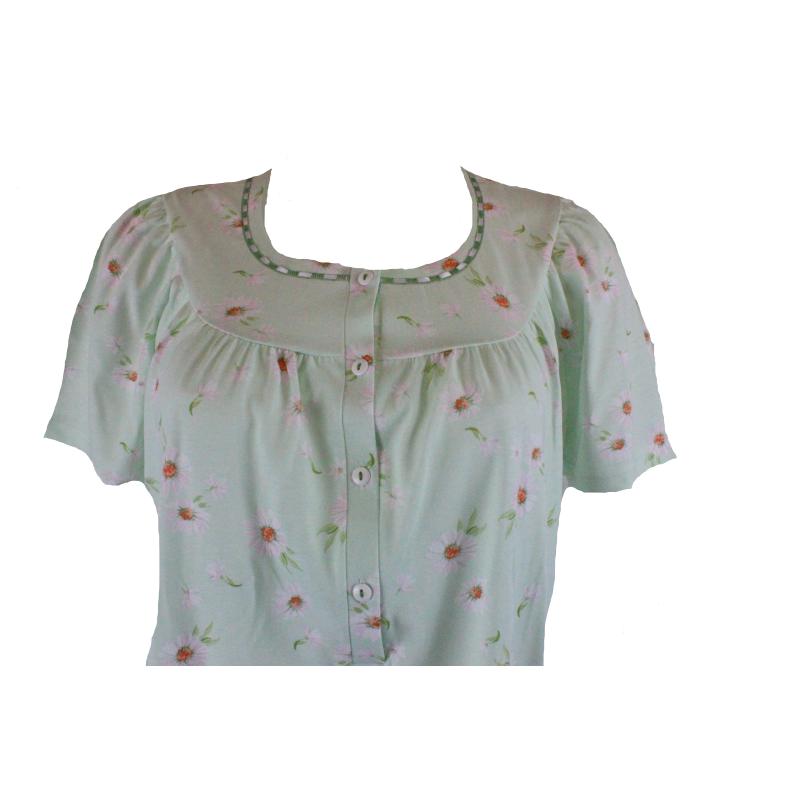 .CAMICIA NOTTE LINCLALOR ART.75186 MANICA CORTA 100% COTONE MAGLINA MANICA RAGLAN FINO ALLA TG.60 TAGLIE FORTI E CALIBRATE