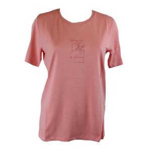 .MAGLIETTA DONNA CAMPAGNOLO MANICA CORTA 100% COTONE ART.2K9106