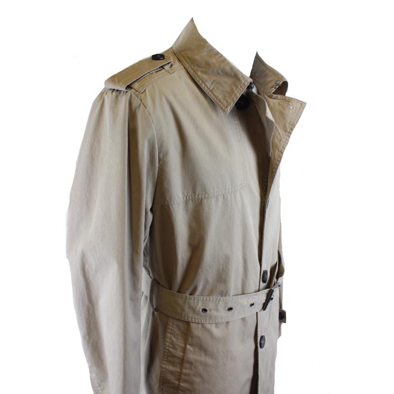 ..SOPRABITO UOMO TRENCH TRE QUARTI CON CINTURA TG.M-3XL