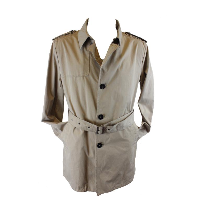 ..SOPRABITO UOMO TRENCH TRE QUARTI CON CINTURA TG.M-3XL