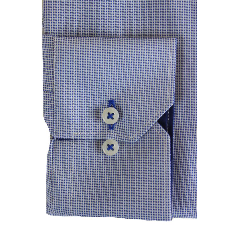 CAMICIA UOMO 100% COTONE LAVORAZIONE ARTIGIANALE MADE IN ITALY 39-46 ART.FONTERUTOLI