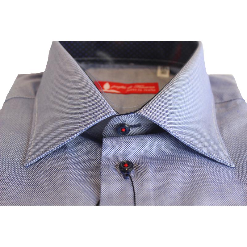 CAMICIA UOMO 100% COTONE LAVORAZIONE ARTIGIANALE MADE IN ITALY 39-46 ART.LECCHI