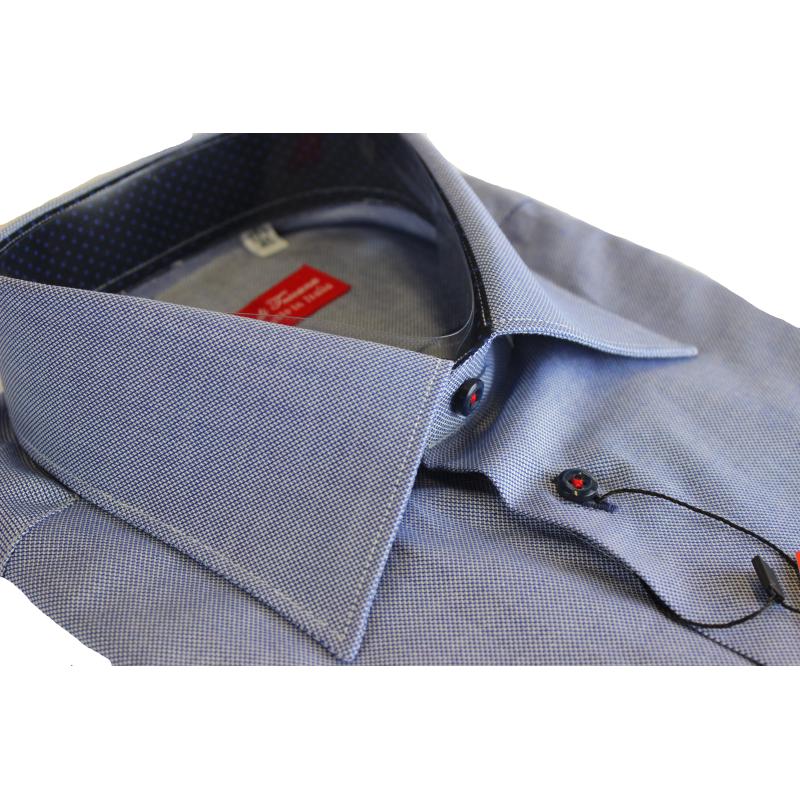 CAMICIA UOMO 100% COTONE LAVORAZIONE ARTIGIANALE MADE IN ITALY 39-46 ART.LECCHI