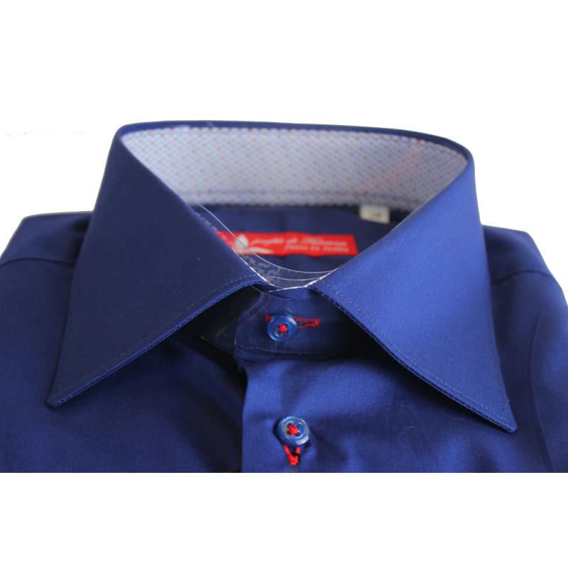 CAMICIA UOMO 100% COTONE LAVORAZIONE ARTIGIANALE MADE IN ITALY 39-46 ART.SCORGIANO