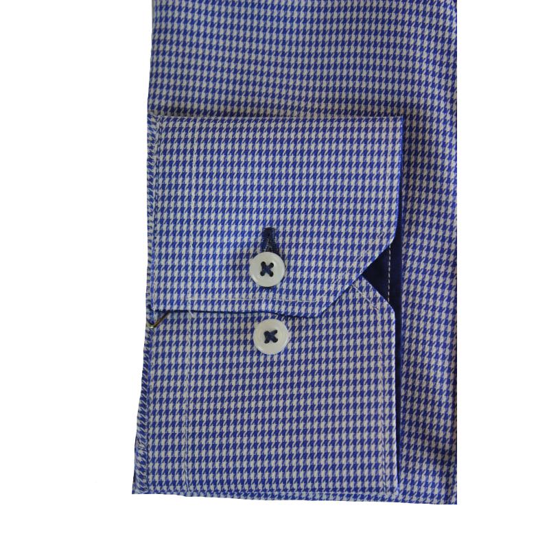 CAMICIA UOMO 100% COTONE LAVORAZIONE ARTIGIANALE MADE IN ITALY 39-46 ART.VESCONA
