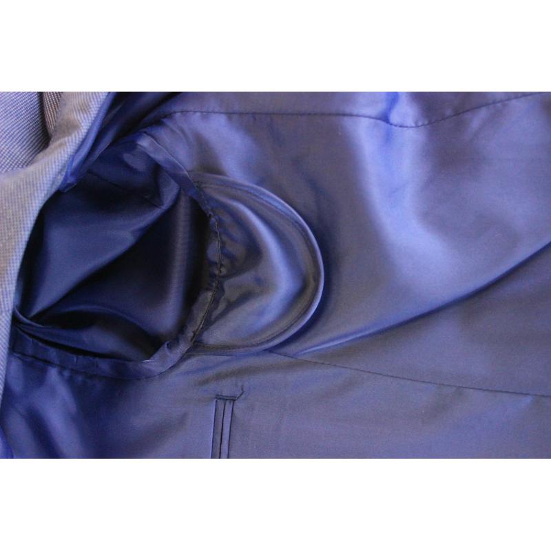 .COMPLETO UOMO CLASSICO TRE PEZZI GIACCA GILET E PANTALONE VESTIBILITÀ COMODA TAGLIE FORTI ART.254