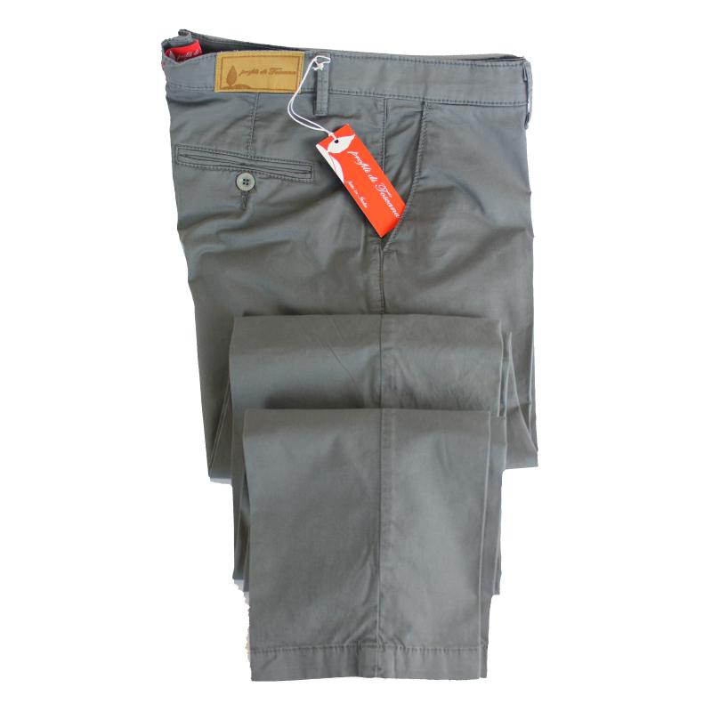 UOMO PANTALONE CHINO MADE IN ITALY VITA REGOLARE GAMBA DRITTA COTONE ELASTICIZZATO LEGGERO ART.FOLLONICA