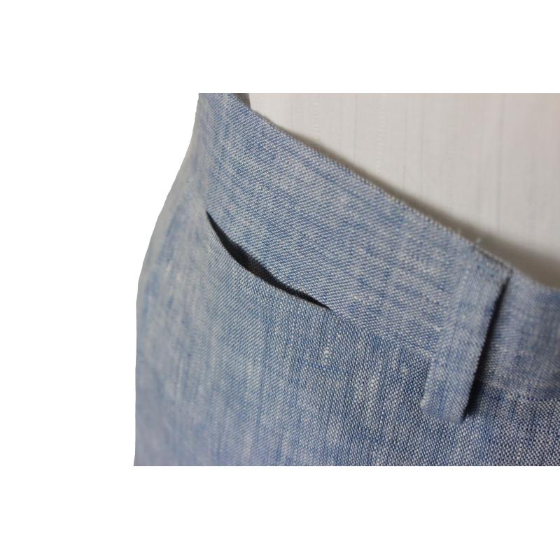 COMPLETO UOMO CLASSICO PURO LINO GIACCA PANTALONE VESTIBILITÀ COMODA TAGLIE FORTI FINO ALLA TG.66 ART.255