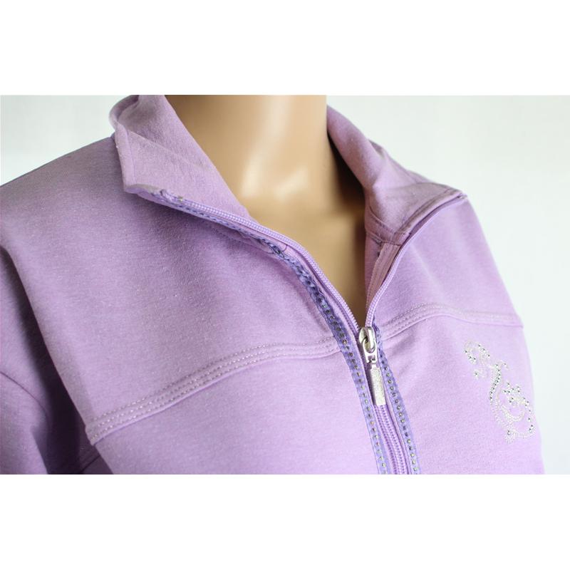TUTA DONNA COTONE GARZATO,PALESTRA CASA TEMPO LIBERO,PANTALONE E FELPA GARZATA ROSA