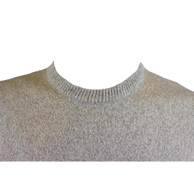 MAGLIONE UOMO GIROCOLLO MADE IN ITALY 80% LANA ART.ORCIA