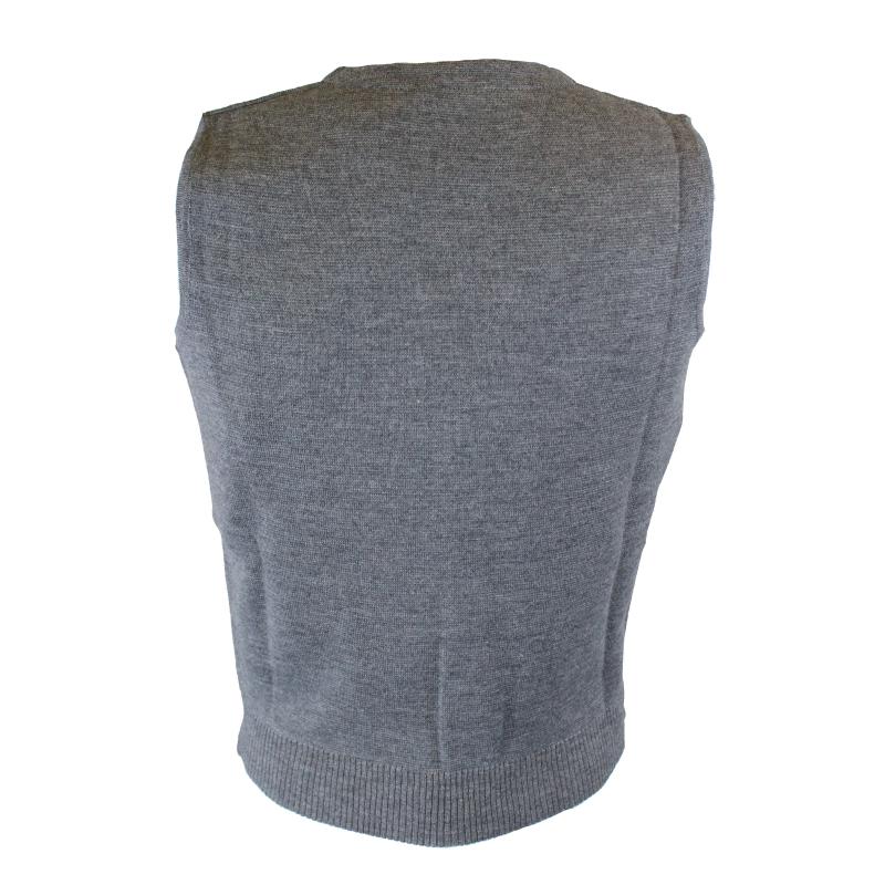 .GILET UOMO MAGLIA STOFFA PANCIOTTO MADE IN ITALY MISTO LANA ART. ROSELLE