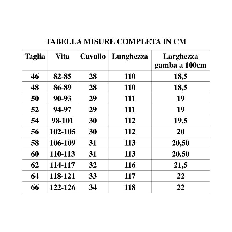 .PANTALONE UOMO CHINO MADE IN ITALY VITA REGOLARE GAMBA DRITTA VELLUTO ROCCIATORE ELASTICIZZATO ART. CARRARA